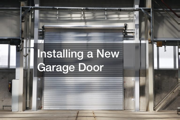 Installing a New Garage Door The Interstate Moving Companies