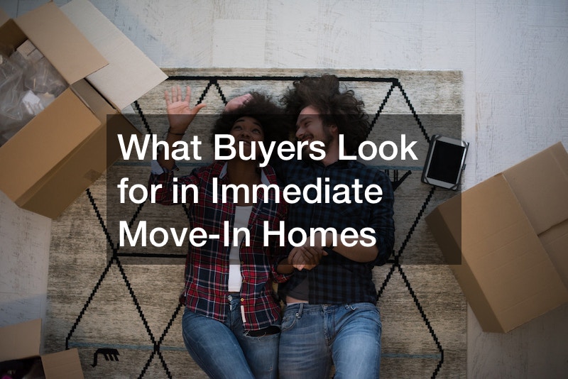 immediate move-in homes